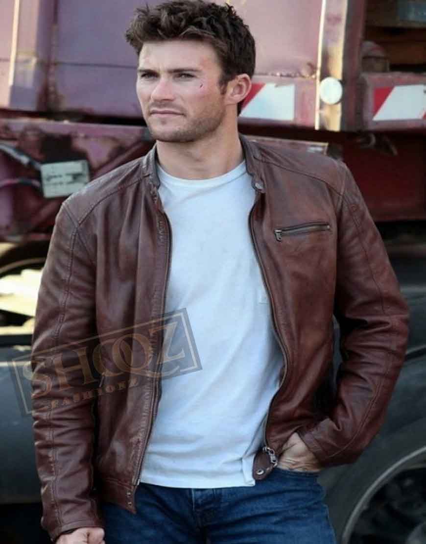 Overdrive Scott Eastwood Leather Jacket